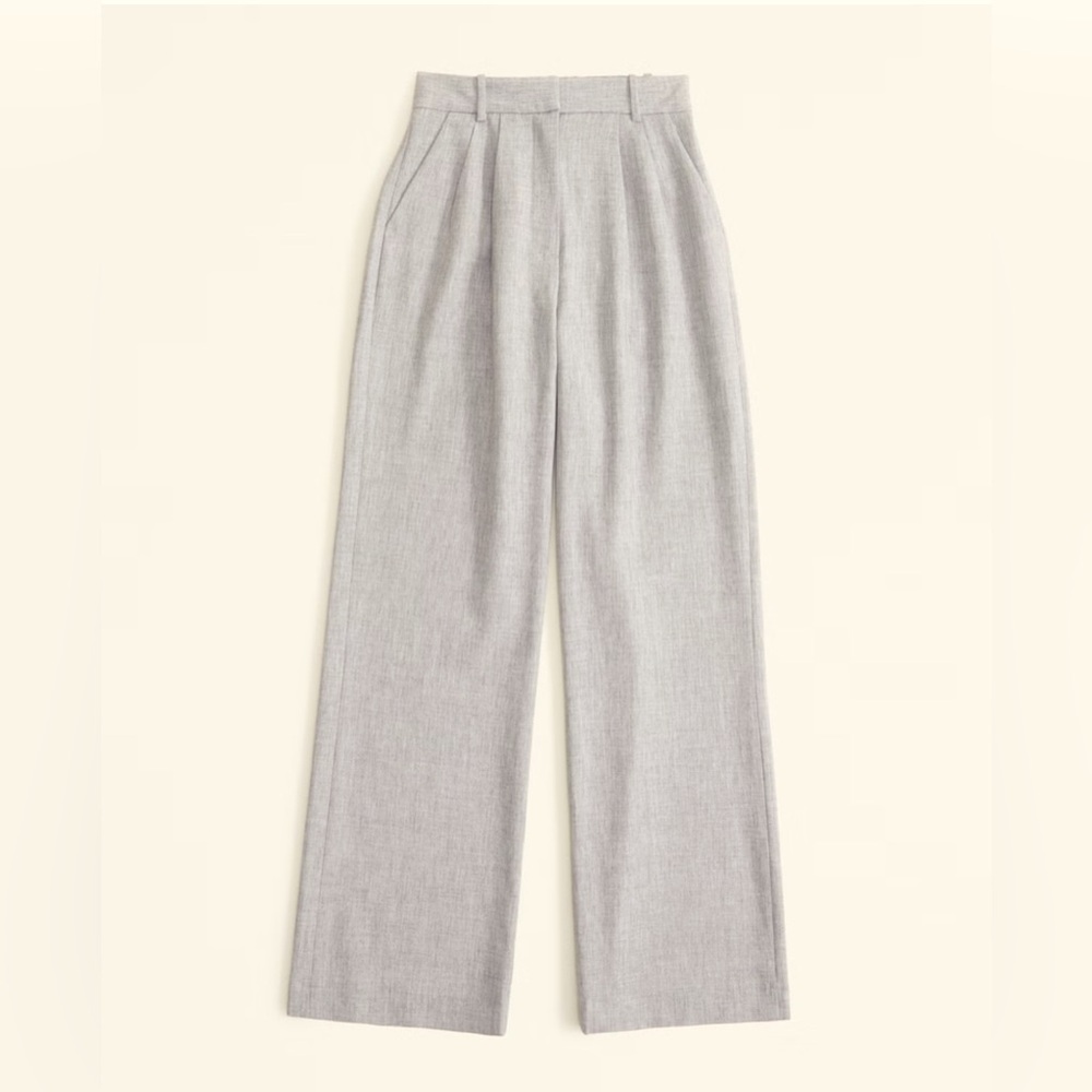 Abercrombie & Fitch Sloane Tailored Wide Leg Pant size 29L